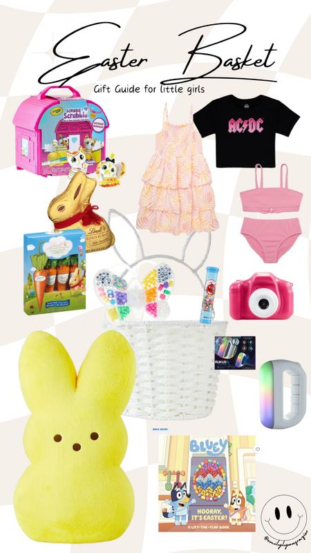 Little girls Easter basket gift guide! 

The yellow peep is GIANT, FYI 😆

#LTKSpringSale #LTKSeasonal #LTKkids