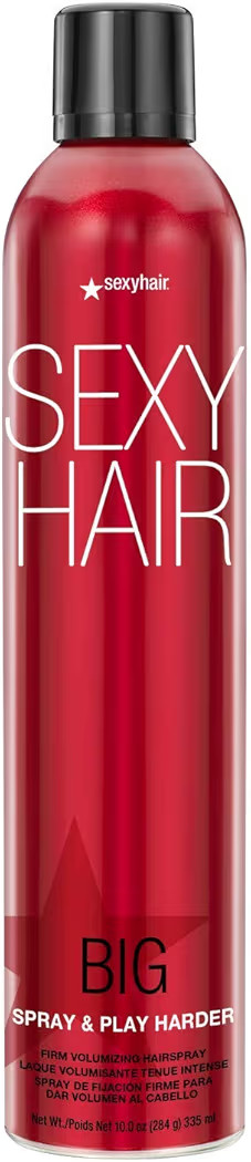 SexyHair Big Spray & Play Harder Firm Volumizing Hairspray | All Day Hold and Shine | Up to 72 Ho... | Amazon (US)