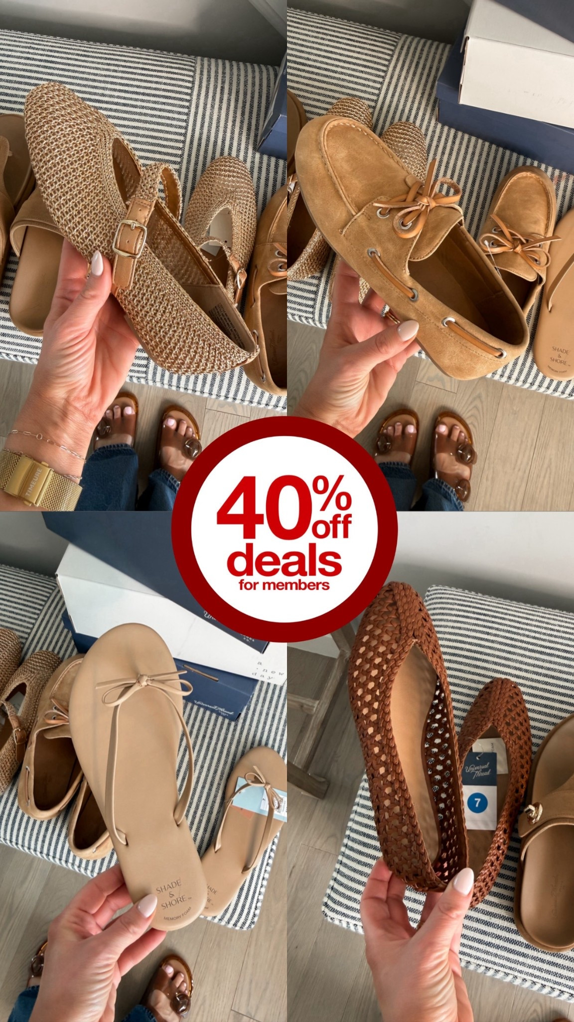 Target circle deals! 40% off shoes. One of my favorite sales.


#LTKSeasonal #LTKgrwm #LTKSaleAlert