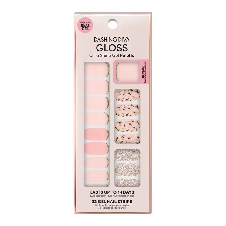 Dashing Diva GLOSS Ultra Shine Gel Palette, Feeling Flush | Walmart (US)