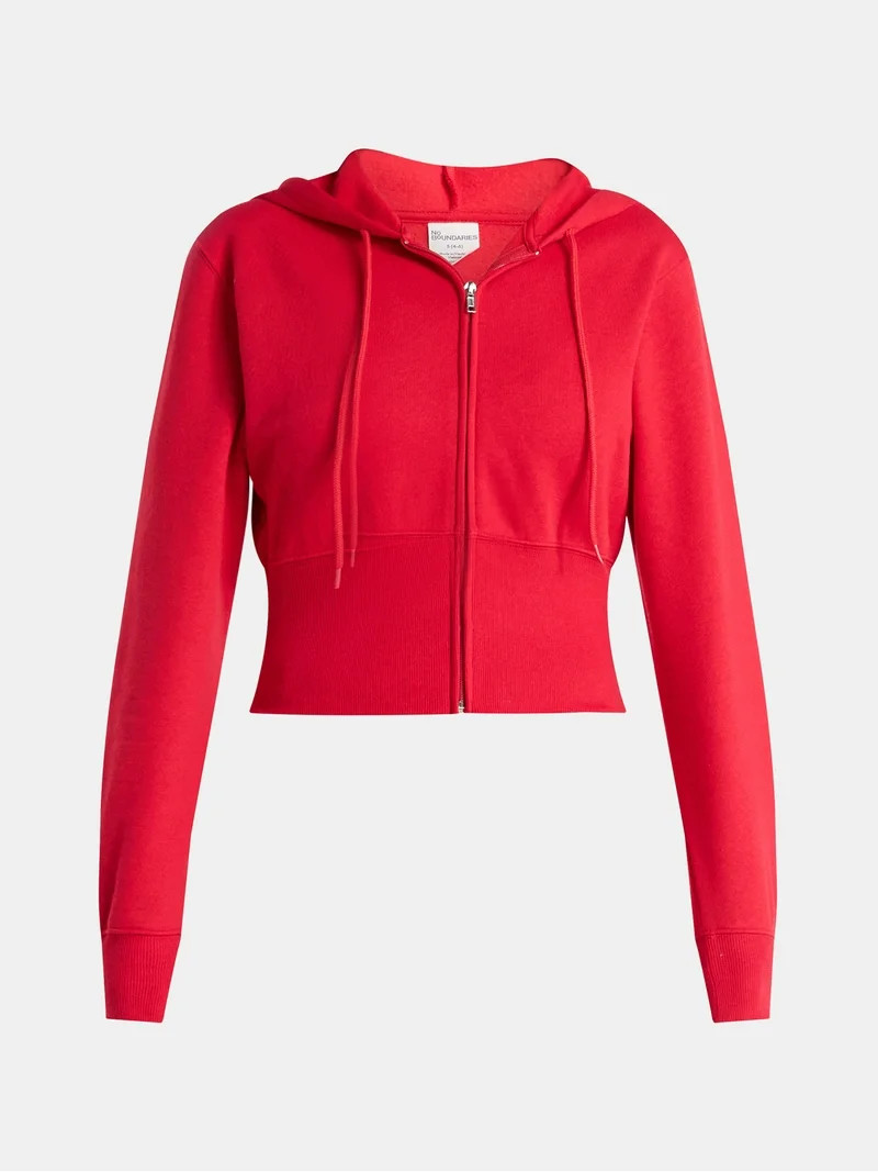 No Boundaries Fleece Zip Hoodie, Women's - Walmart.com | Walmart (US)