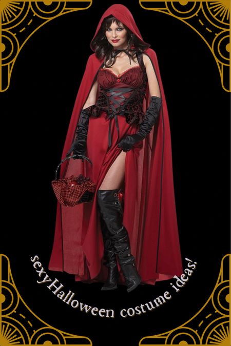 This Little Red Halloween costume with a black corset is sexy and fun!!

Halloween costume ideas, costume is under $50, sexy costume

#LTKfindsunder50 #LTKHoliday #LTKHalloween