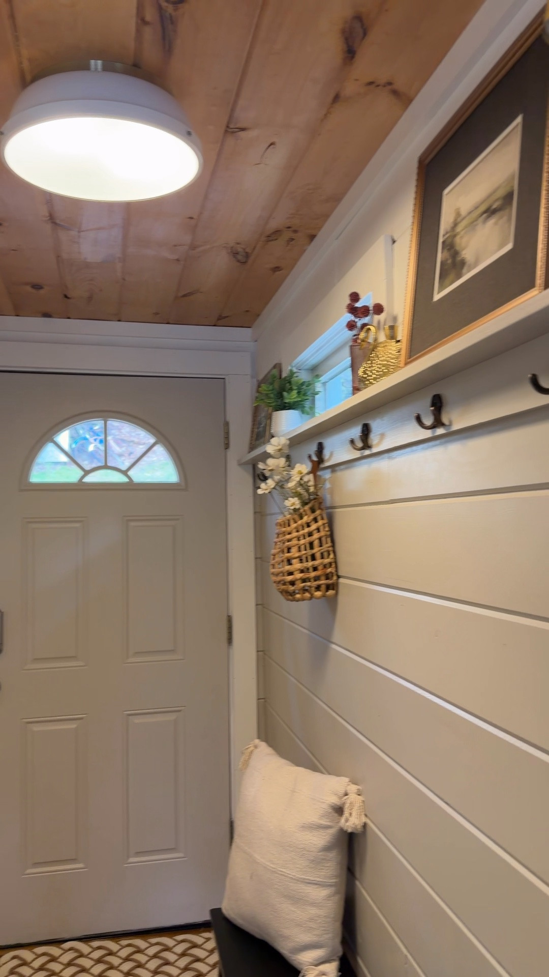 Quick & easy mudroom project! Love how it came out!  Follow along to see the details and behind the scenes! #mudroom #itseasy #quickweekendproject #entry #lakehouse

#LTKdayinmylife #LTKHome #LTKmomlife