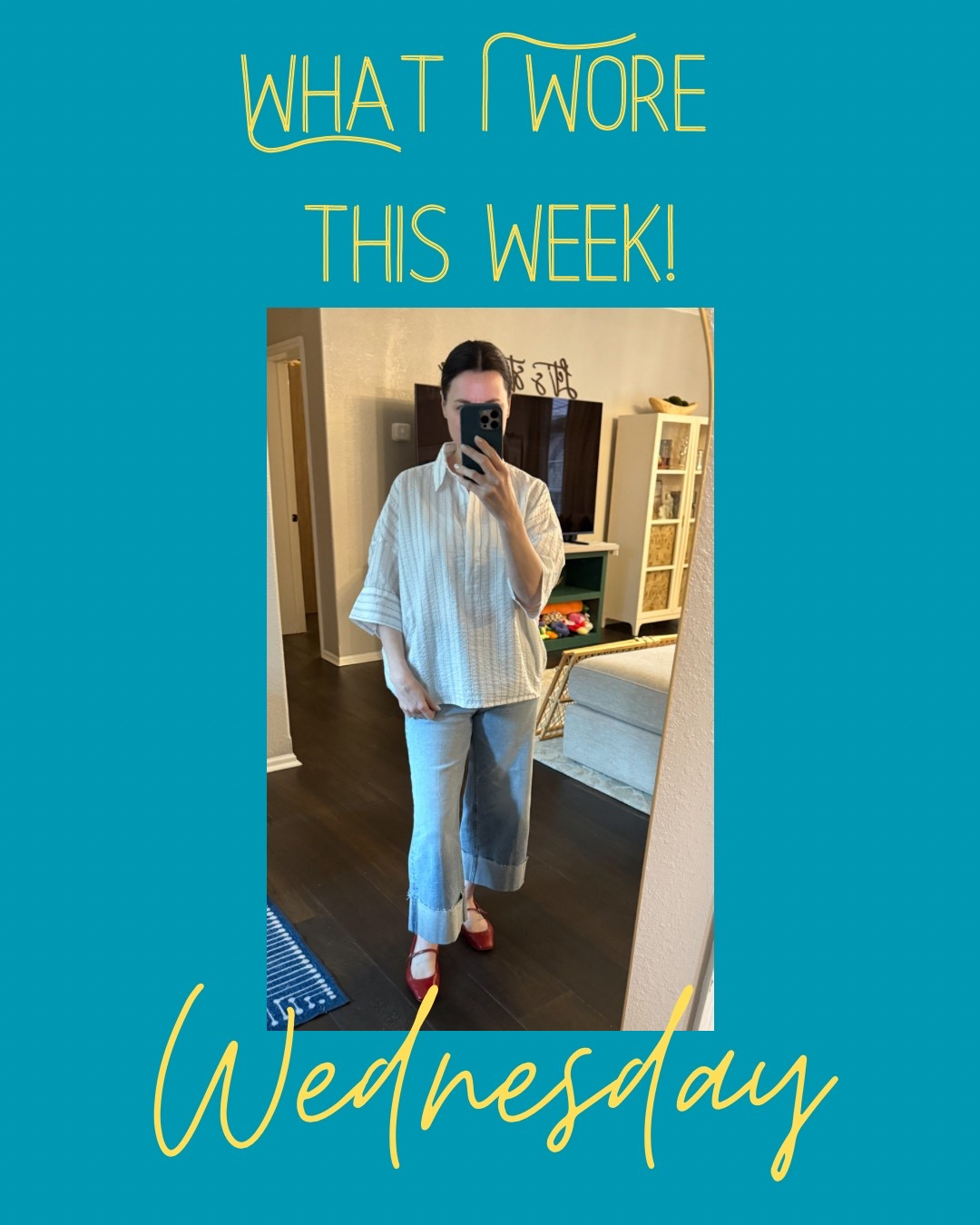 It’s Wearing it Wednesday!  I love this oversized top - I buy it in every new color it is released in!  I am wearing an XS.  Jeans are super comfy - I am wearing a 25 petite.  Shoes run TTS.

#LTKOver40 #LTKStyleTip #LTKPetite