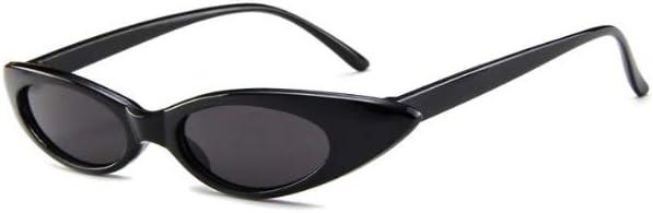 TECH-LINE-DIRECT Meistverkaufte schwarze kleine schmale Katzenauge 2022 dünne ovale Damen-Sonnen... | Amazon (DE)