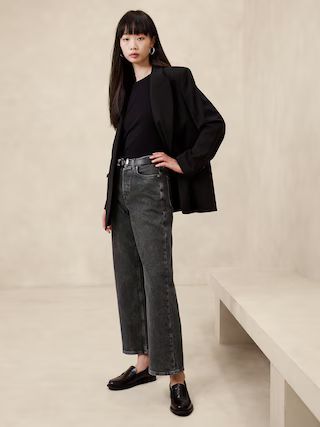 Ultra High-Rise Wide-Leg Crop Jean | Banana Republic (US)