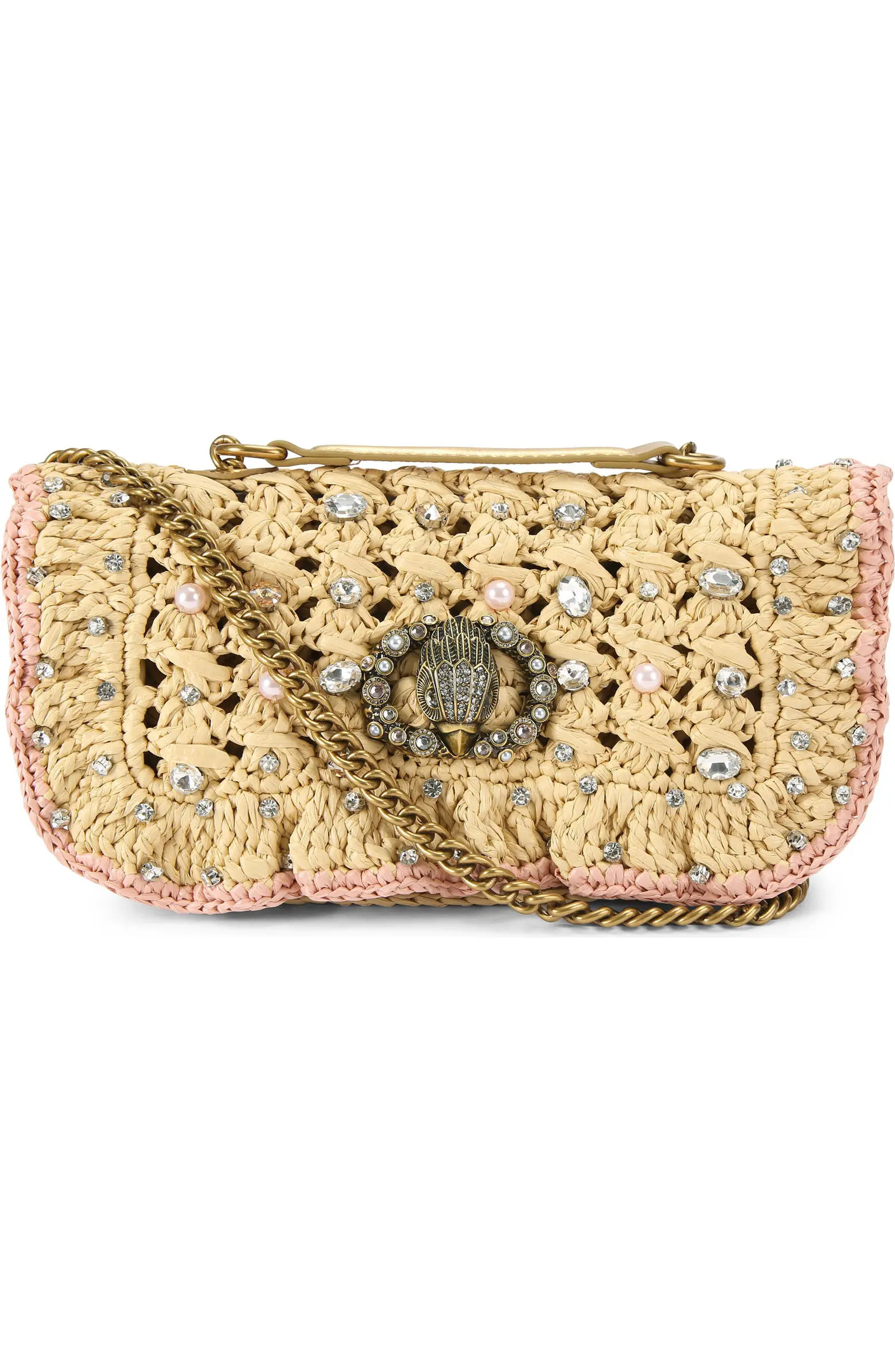 Kurt Geiger London Small Chelsea Woven Shoulder Bag | Nordstrom | Nordstrom