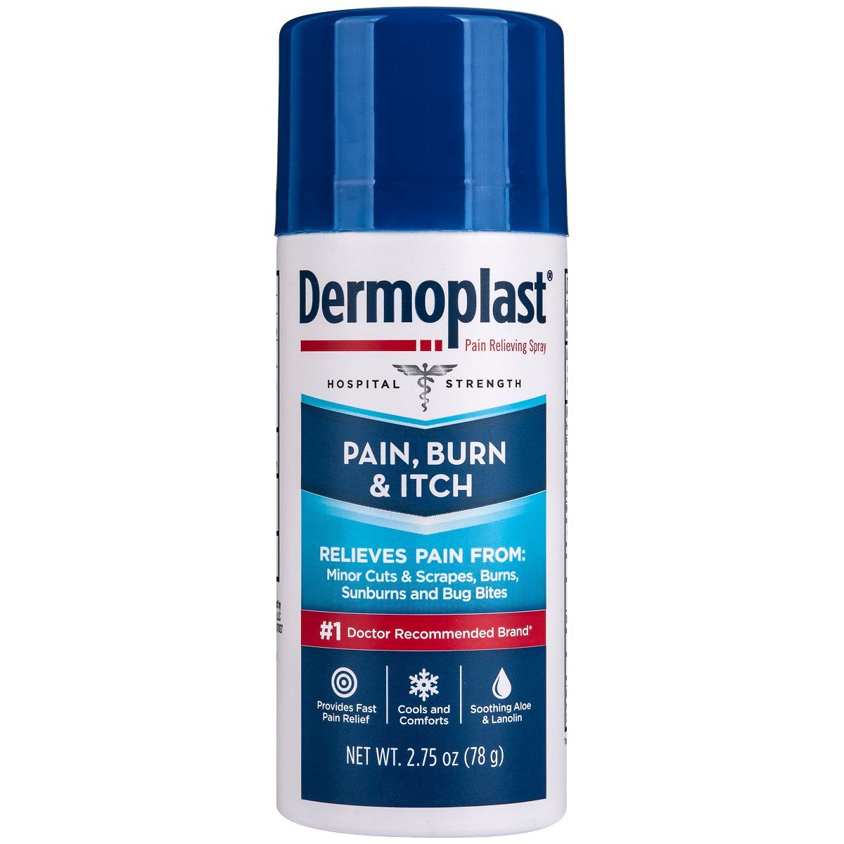 Dermoplast Pain Relief Spray for Minor Cuts, Burns and Bug Bites - 2.75oz | Target