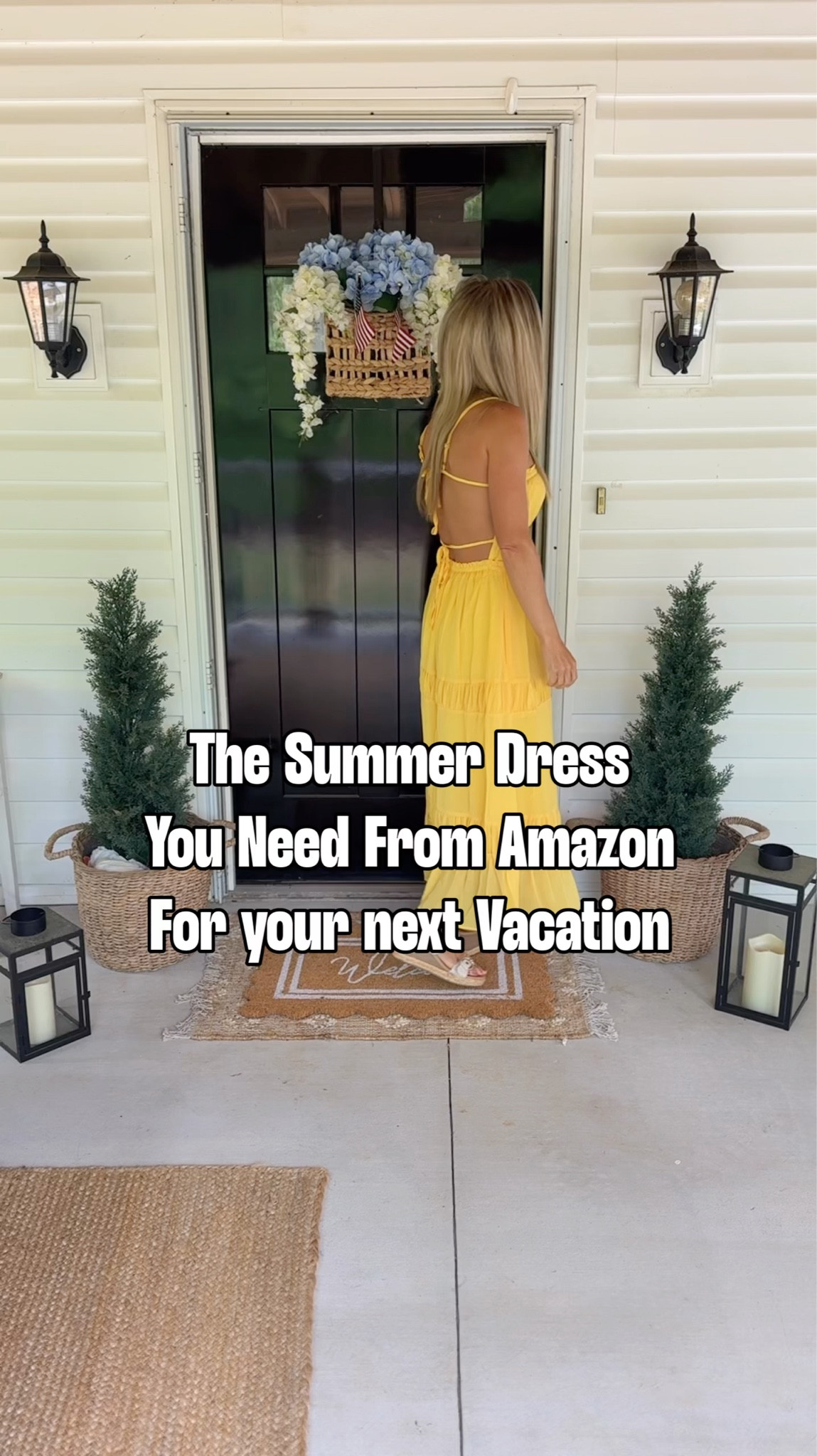 AMAAZON summer dress, yelllow maxi dress , vacation dress 

#LTKOver40 #LTKPetite #LTKSeasonal