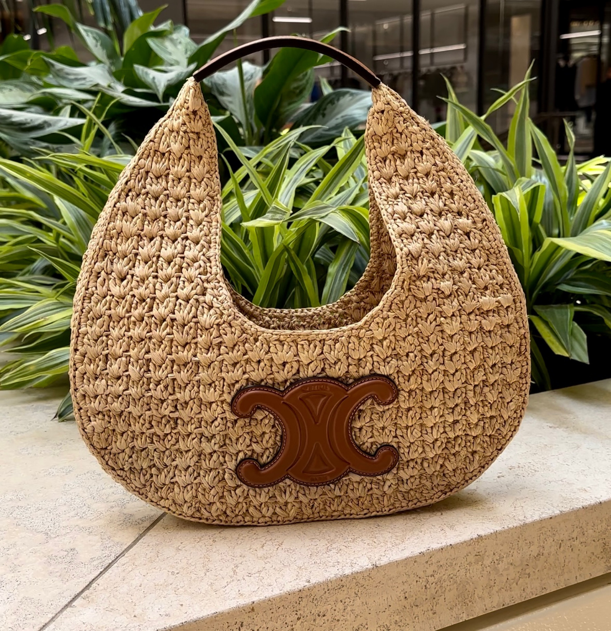 This what summer bag dreams are made of! Pre-order item.
#celine #celinebag #celinebyhedislimane #summerbag #raffiabag #hobobag #celineoutfit 

#LTKSeasonal #LTKFind #LTKitbag