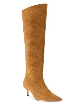 STAUD Women's Sebastian Suede Kitten Heel Boots  | Bloomingdale's EDITORIAL Bold Bohemian | Bloomingdale's (US)