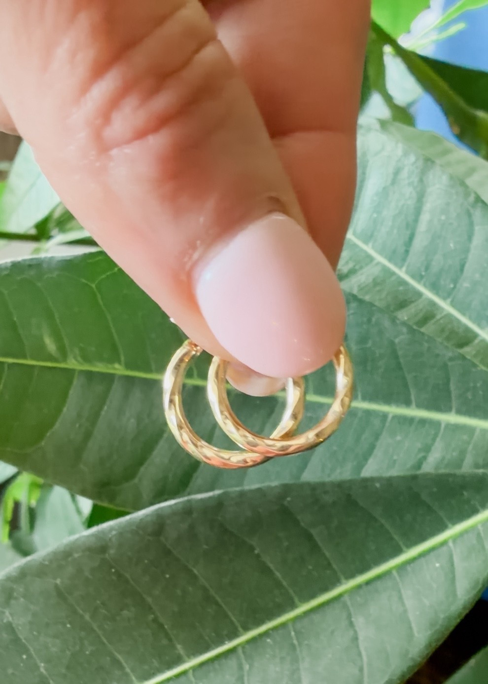 Loving my new 14k gold hoops from @Goldmania New York no plating, no fading, no nonsense. Just lightweight, everyday gold that goes from gym → errands → dinner → bed without a second thought.

Hoops | gold | jewelry | gifts for her | Mother’s Day . 



#LTKOver40 #LTKMothersDay #LTKmomlife