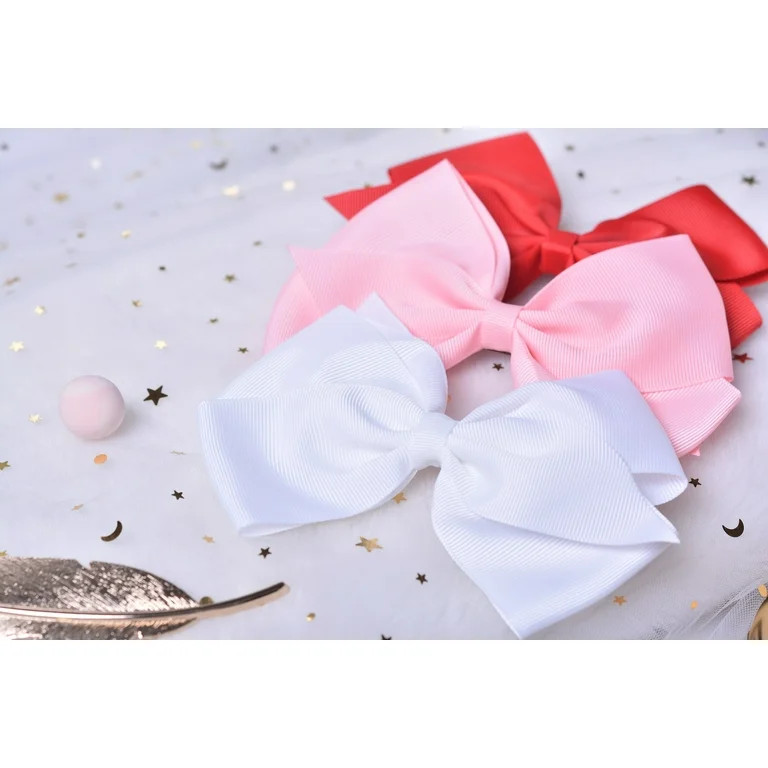 Yama Ribbon Large Light Pink Grosgrain Bow | Walmart (US)