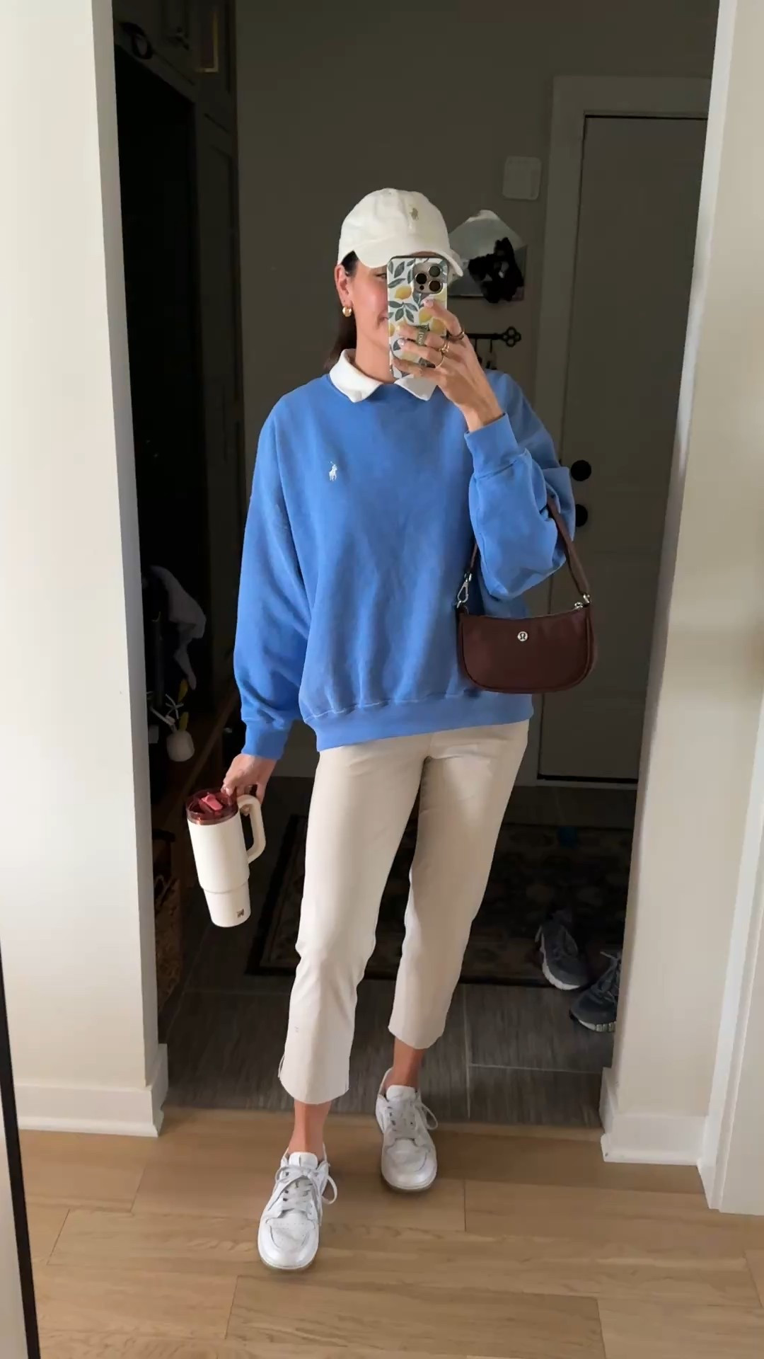 Tonight’s golf outfit 💙
Sweatshirt: sized up to a M for a roomy fit
Polo: tts (S)
Active pants: tts (S) 
Golf sneakers: tts 

Loopy case code TAYMBROWN 

Cold weather golf outfits for women 

#LTKSeasonal #LTKStyleTip #LTKActive
