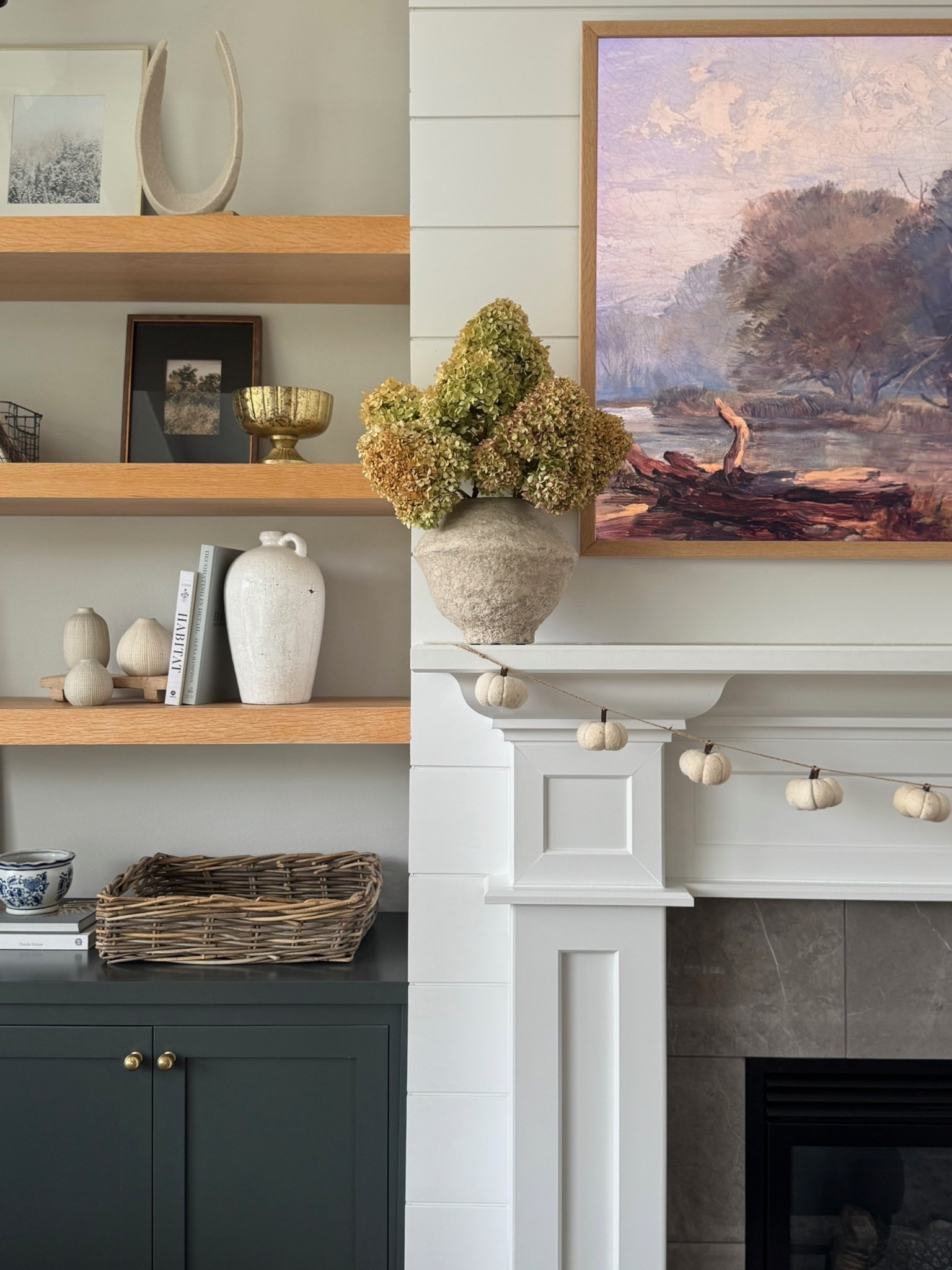 How cute is this garland! I love sourcing pieces like this from Etsy or small shops each season. It’s a beautiful touch and very affordable too! 

#LTKStyleTip #LTKSeasonal #LTKHome