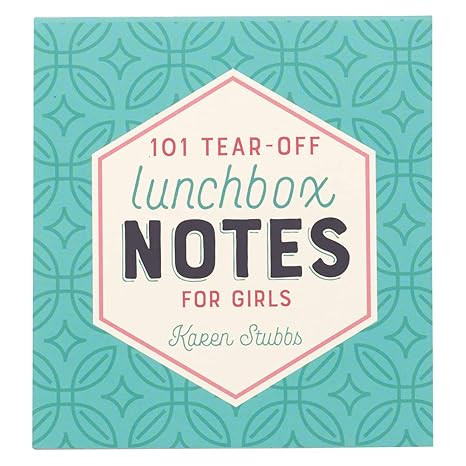 101 Tear-Off Lunchbox Notes for Girls, Inspirational Quotes and Encouragement for Kids, Space to ... | Amazon (US)