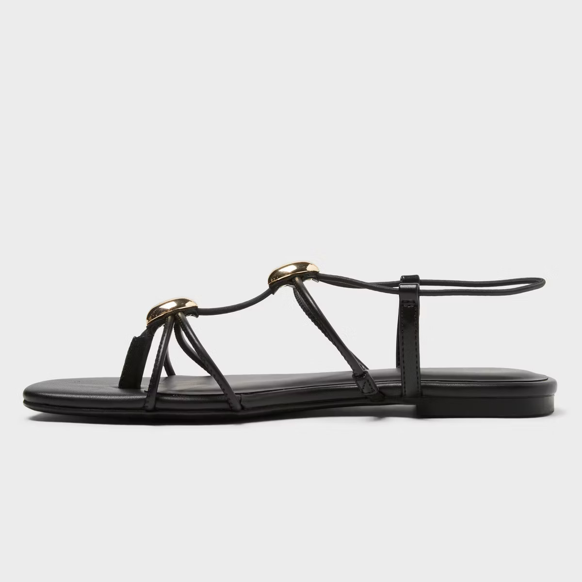 Women’s Kianna Sandals with Memory Foam Insole – A New Day™ Black | Target