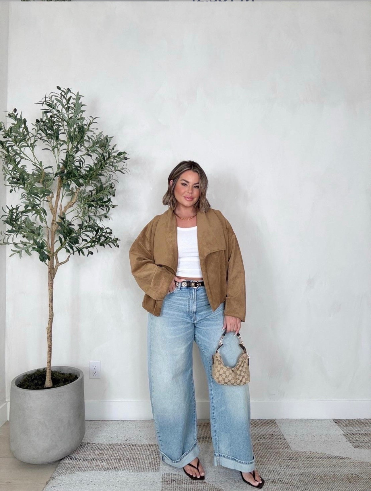 Jeans 12 
Tank L 
Jacket linked the Amazon look for less mine is old Zara .