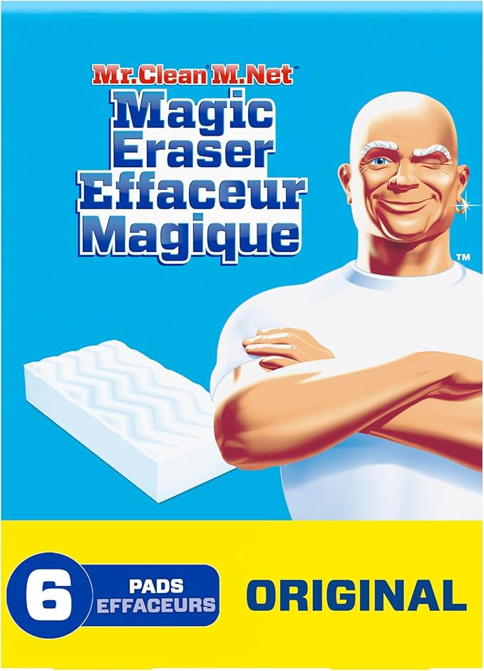 Mr. Clean Magic Erasers Original, Bathroom, Shower, and Oven Cleaner, Cleaning Pads with Durafoam... | Amazon (CA)