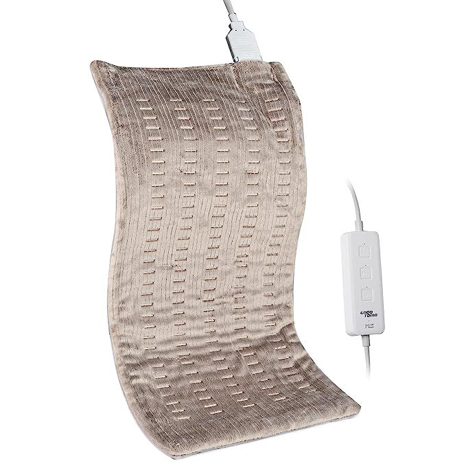 Heating Pad Fast-Heating Technology for Back/Waist/Abdomen/Shoulder/Neck Pain and Cramps Relief -... | Amazon (US)