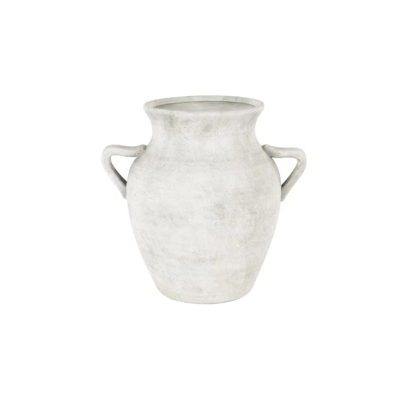 Birch Lane™ Ceramic Antique Style Textured Vase With Shadings And Handles | Wayfair | Wayfair North America