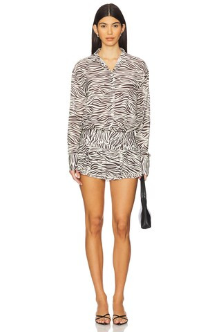 Girls Girls Girls Mini Dress in Zebra | Revolve Clothing (Global)