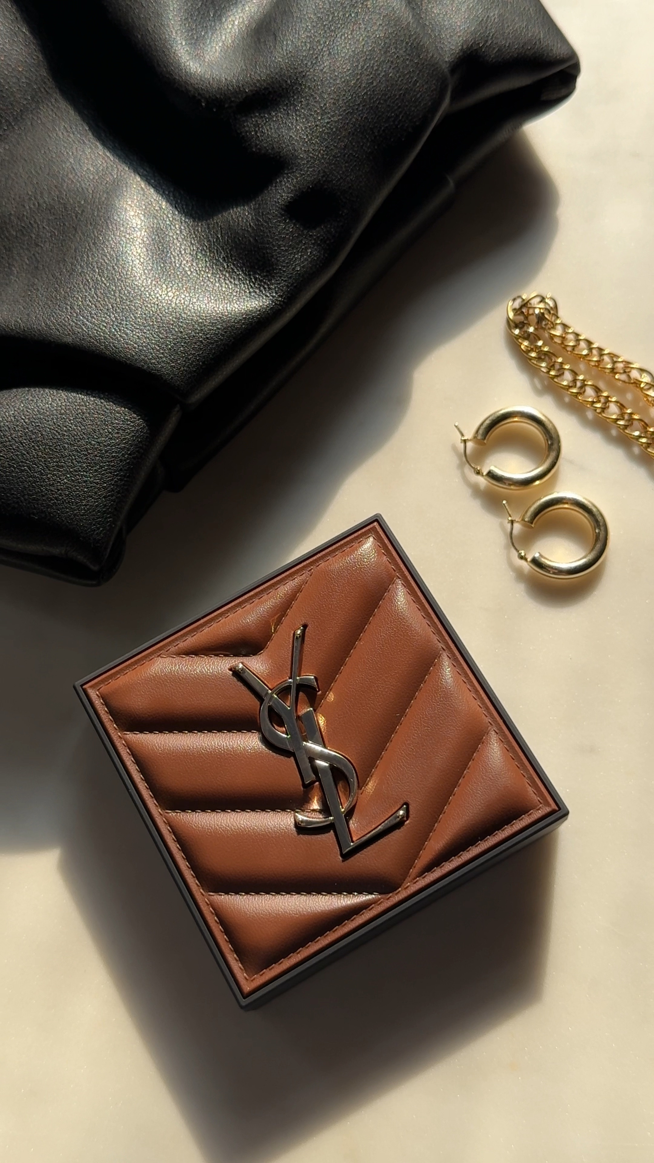 This YSL bronzer is inspired by the warmth of Morocco, this breathable and silky bronzer blends seamlessly on skin, leaving a natural, subtle sheen. No fading or shifting. Powered by skincare actives, this covetable bronzer is non-comedogenic and fragrance free.

#LTKBeauty #LTKGiftGuide #LTKItBag