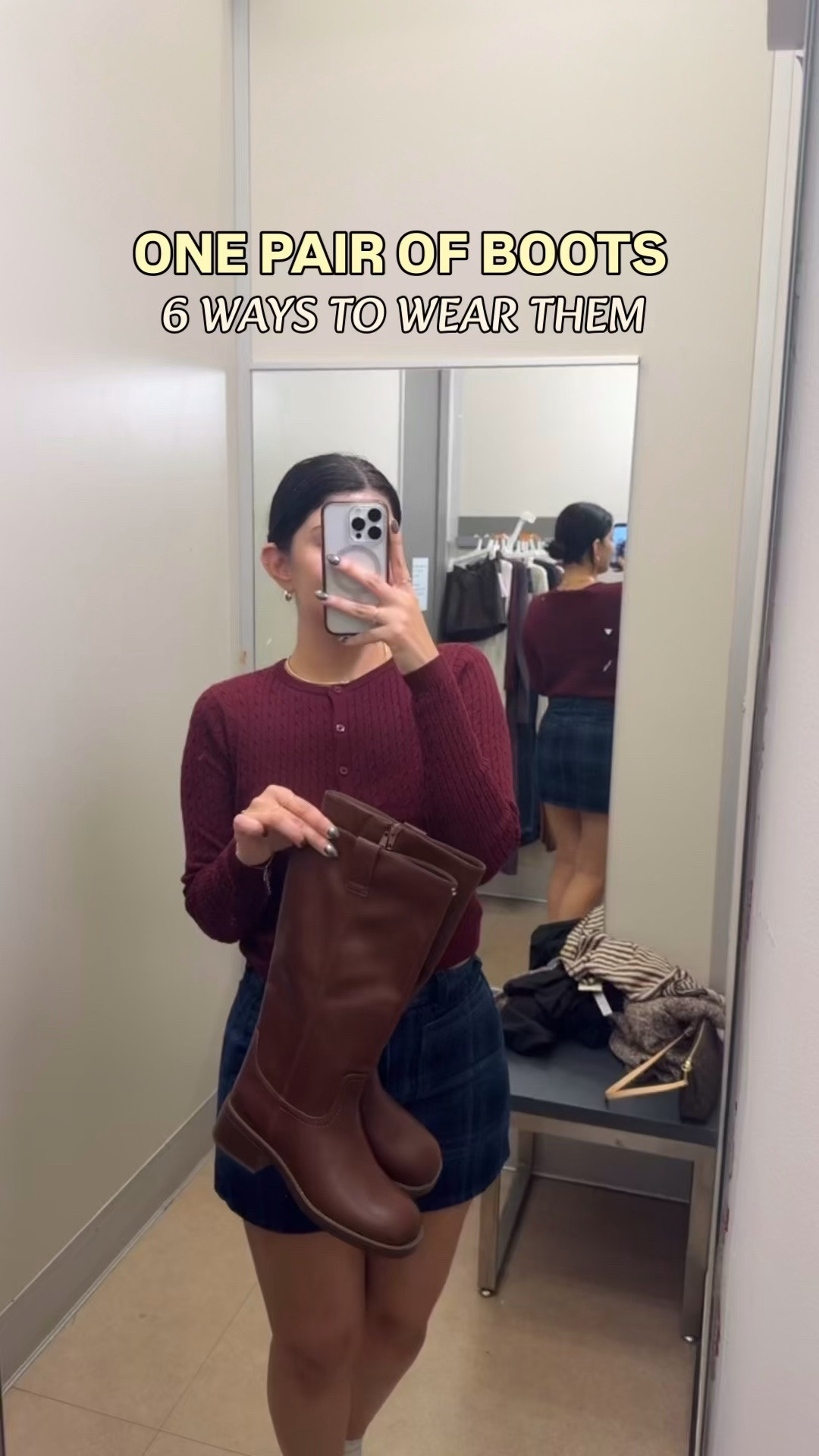 6 outfits, 1 pair of boots 🤎🍂⭐️

#LTKSeasonal #LTKMidsize