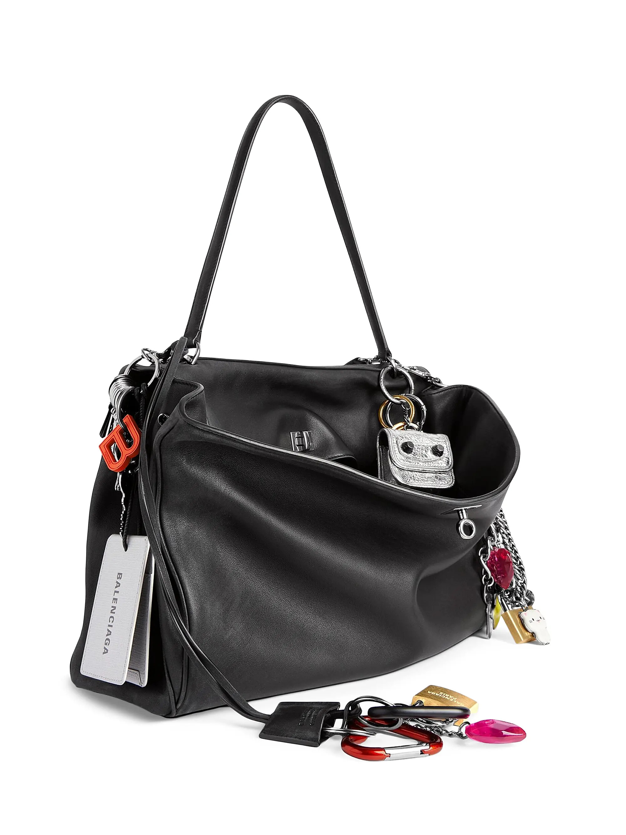 Rodeo Used Effect Large Handbag with Charms | Saks Fifth Avenue