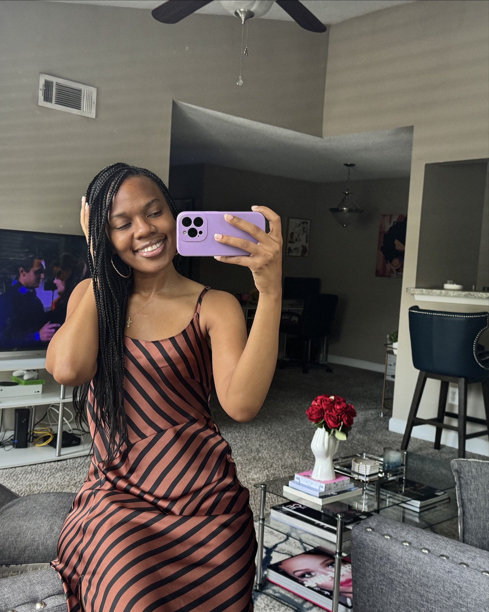 @Target Brown & Black Striped Silk Maxi Dress😍

Though this Target dress is now out of stock & out of season, you wear a dupe similar to it on Amazon 😍

#LTKdayinmylife #LTKgrwm #LTKootd