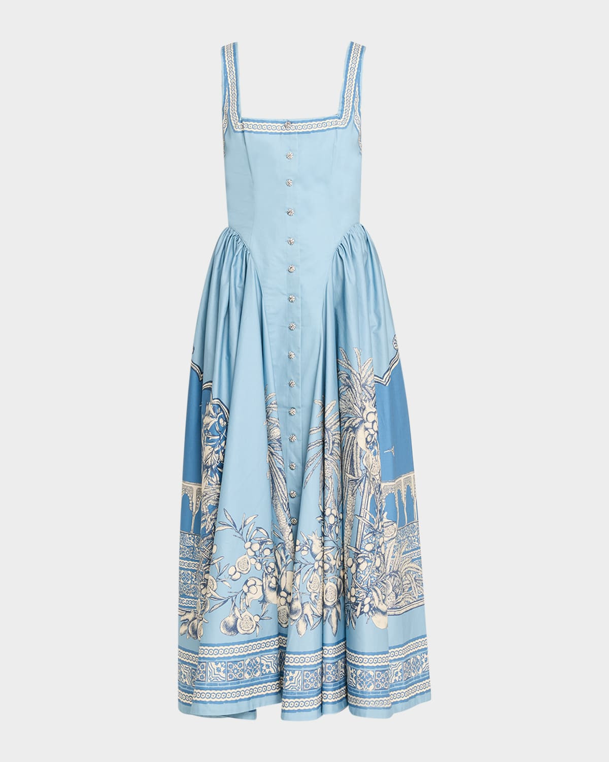 Villa Romantica Midi Dress | Neiman Marcus