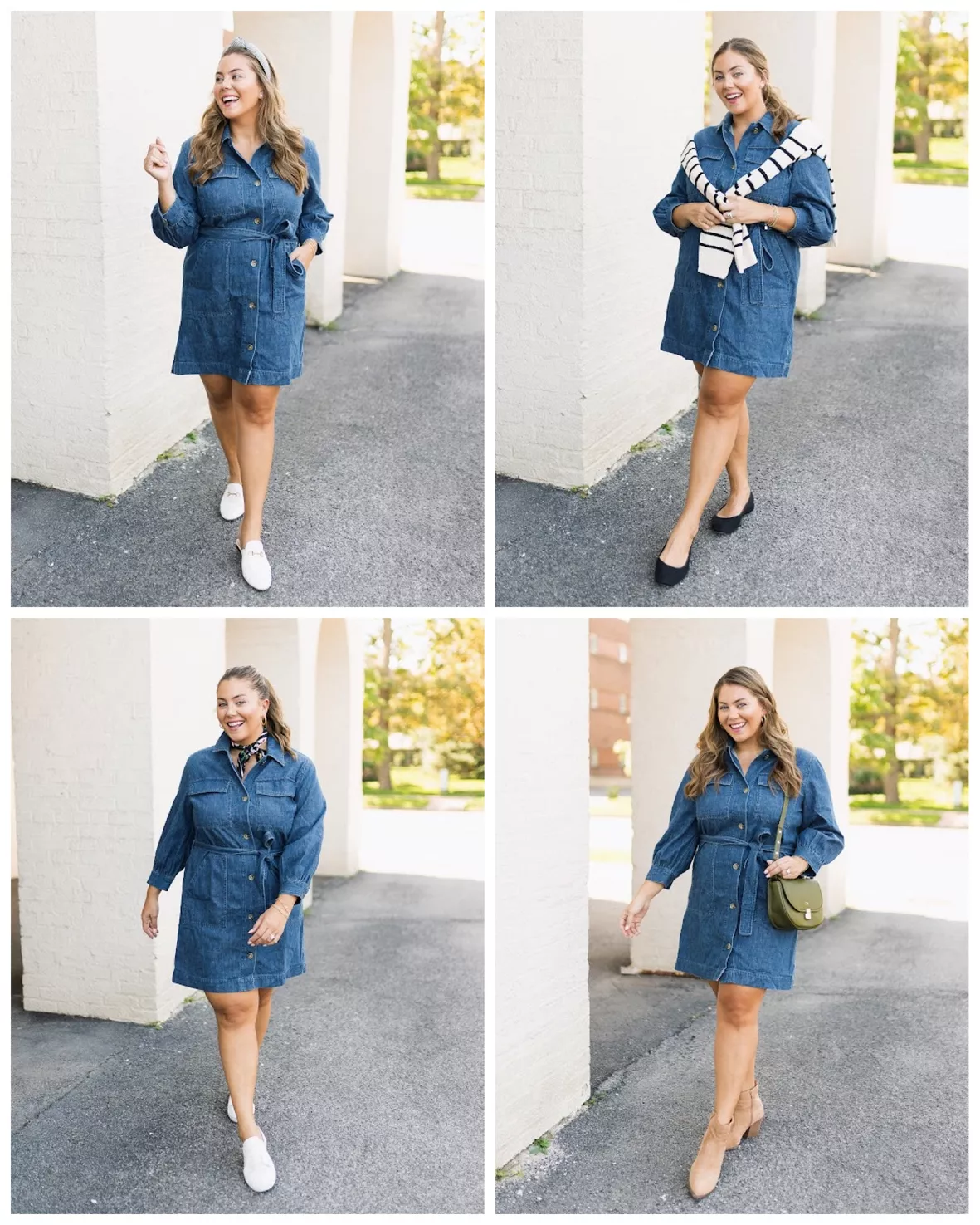The Most Flattering Dress Styled 4 Ways