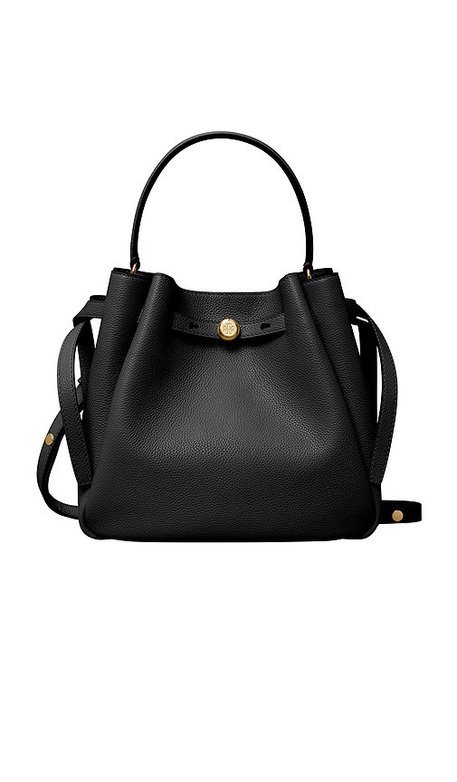 Tory Burch Romy Bucket Bag in Black. | Revolve Clothing (Global)