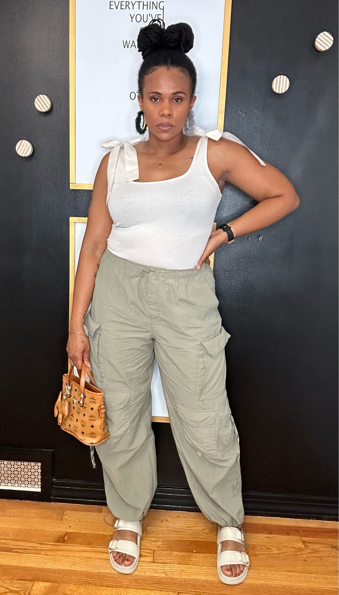 Summer outfit of the day- tank top and cargo pants 

#LTKSeasonal #LTKStyleTip #LTKFindsUnder50