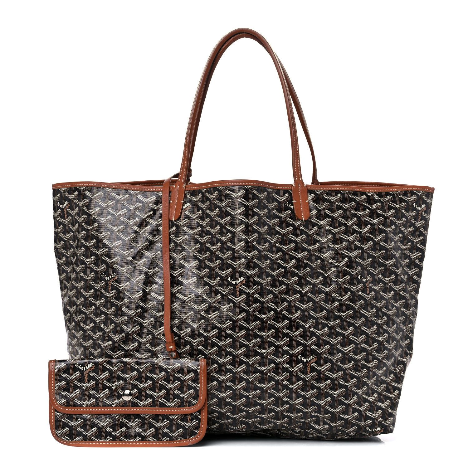 GOYARD Goyardine Saint Louis GM Black Gold | FASHIONPHILE | Fashionphile