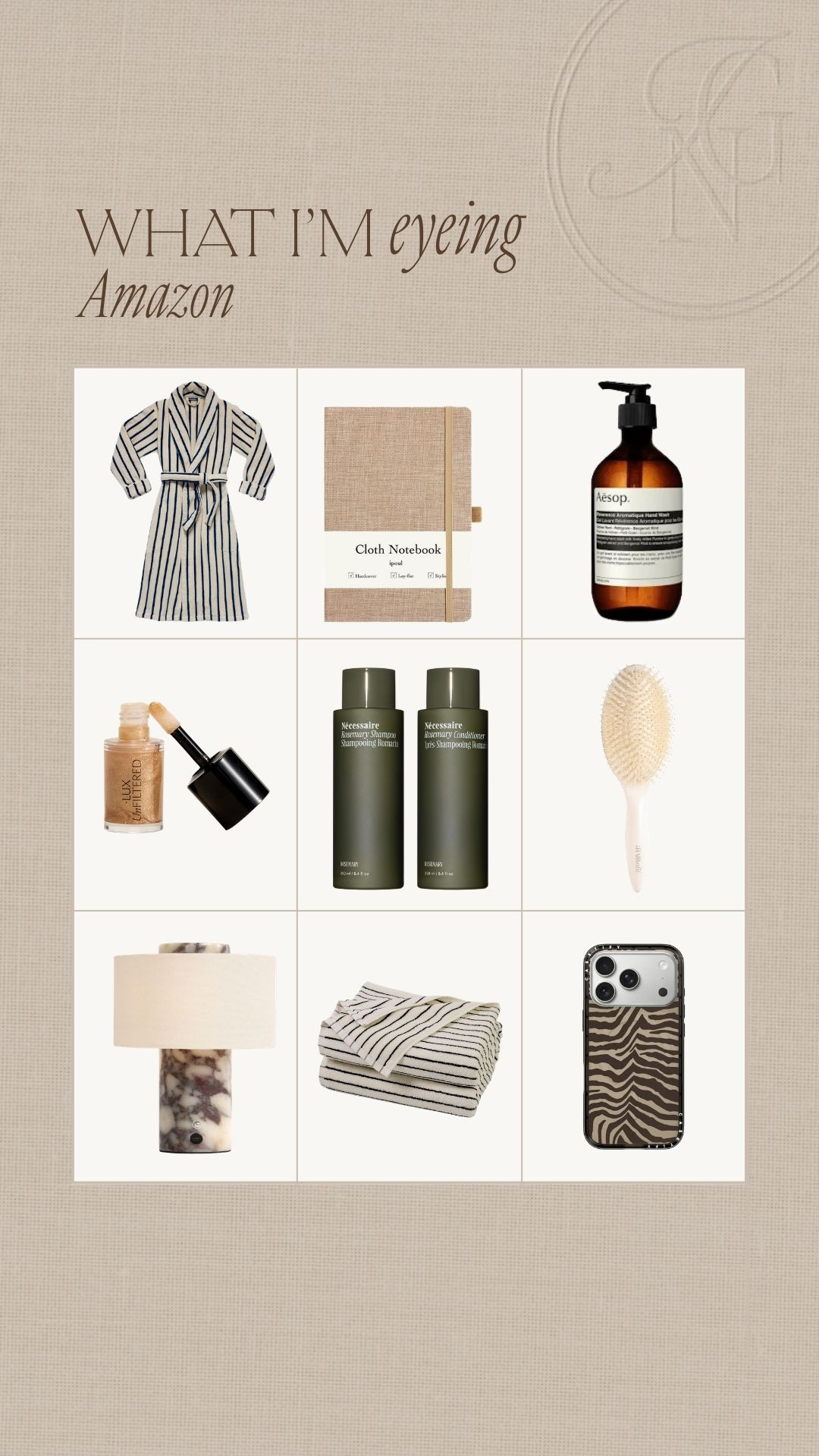 Chic Amazon finds that make everyday essentials feel a little more elevated. ✨ From luxe beauty favorites and cozy home upgrades to stylish accessories, these picks are equal parts practical and pretty.

#amazonfinds #chicfinds #amazonmusthaves #amazonfavorites #beautyfinds #homefinds #everydayessentials #affordableluxury #amazonshopping #giftideasforher

#LTKselfcare #LTKBeauty