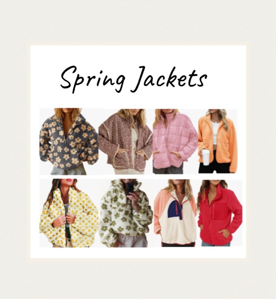Spring jackets and outerwear 🌸

#outerwear #amazon 

#LTKSeasonal