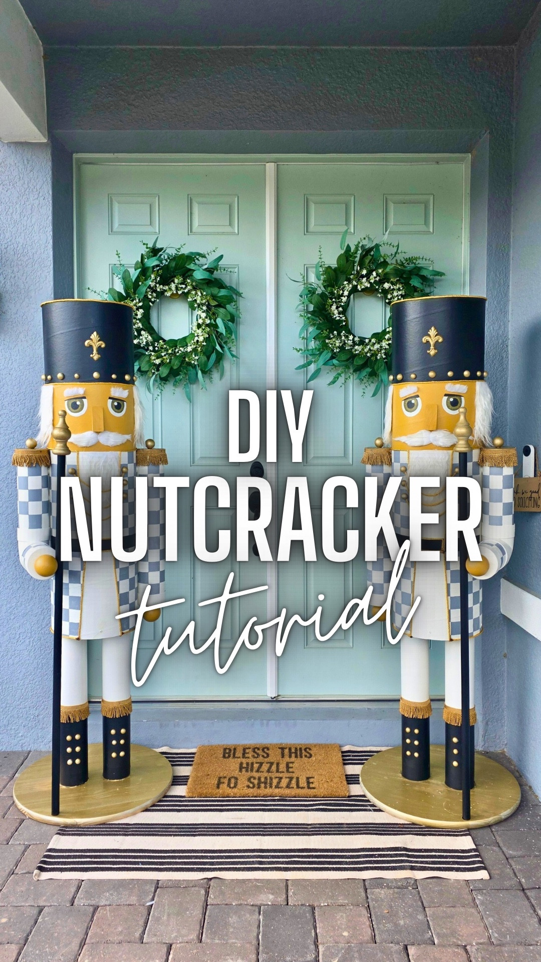 DIY Nutcracker build! Check out IG for full supply and cut list! 

#LTKHoliday #LTKHome #LTKSeasonal
