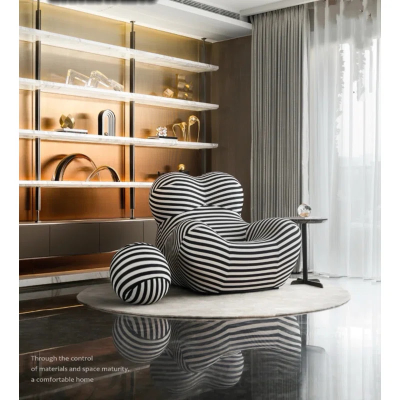 Isabelle & Max™ Aireal 47.25'' Wide Tufted Lounge Chair and Ottoman & Reviews | Wayfair | Wayfair North America