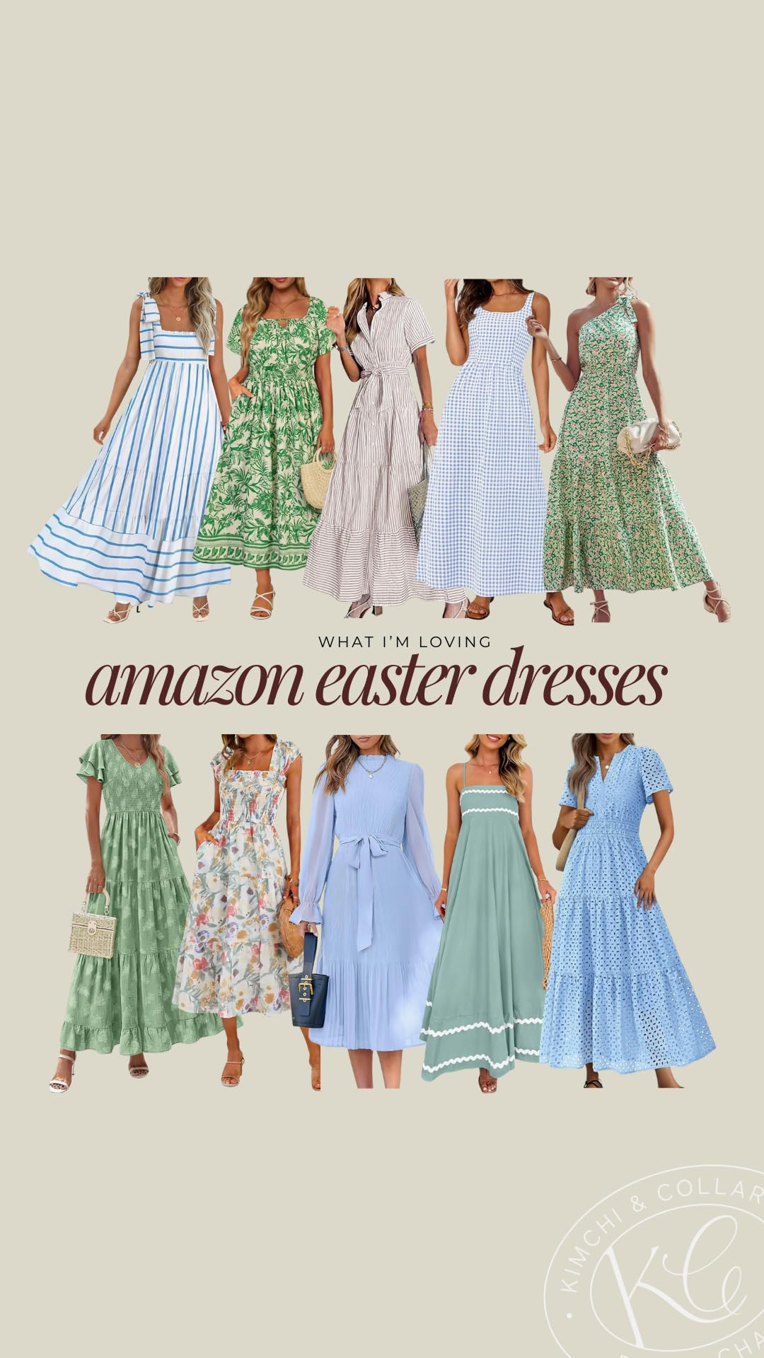 Easter is just around the corner! Here are a few dresses that have caught my eye. All are curvy body friendly! #amazonfashion #easterdress 

 #LTKootd #LTKOver40 #LTKPlusSize