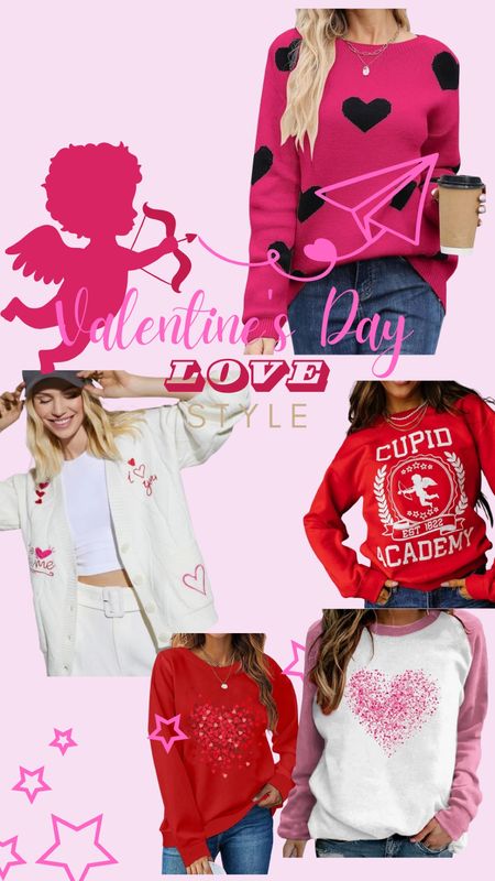 Valentine’s sweater
Valentine’s sweatshirt 
Valentine’s outfit

#LTKU #LTKSeasonal #LTKMostLoved