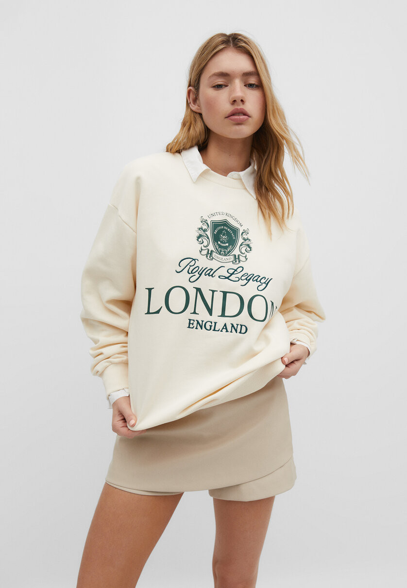 Felpa Old School | Stradivarius (IT)