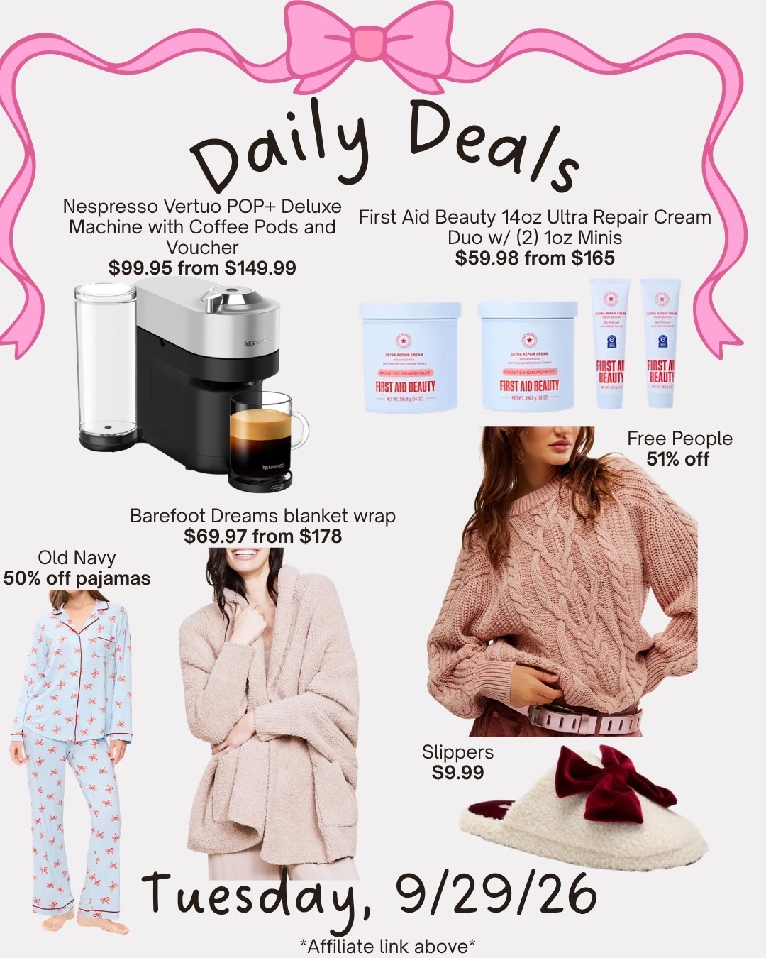 Daily deals

#LTKSeasonal #LTKHome #LTKSaleAlert