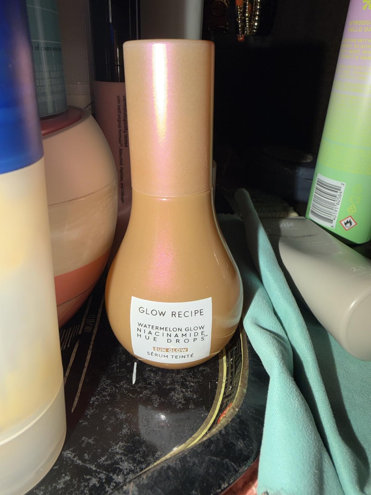 Glow Recipe Hue Drops Bronzing Drops, Tinted Face Serum, Glow Primer + Liquid Highlighter, Niacin... | Amazon (US)