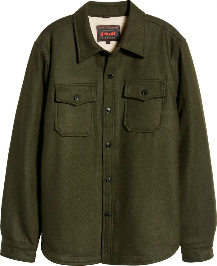 Wool Blend Shirt Jacket | Nordstrom