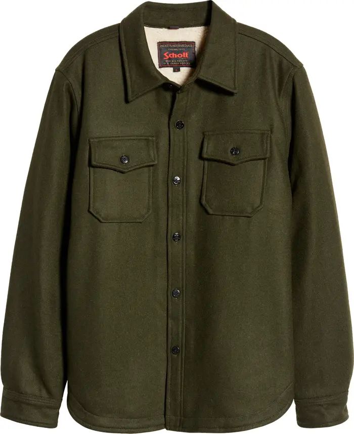 Wool Blend Shirt Jacket | Nordstrom