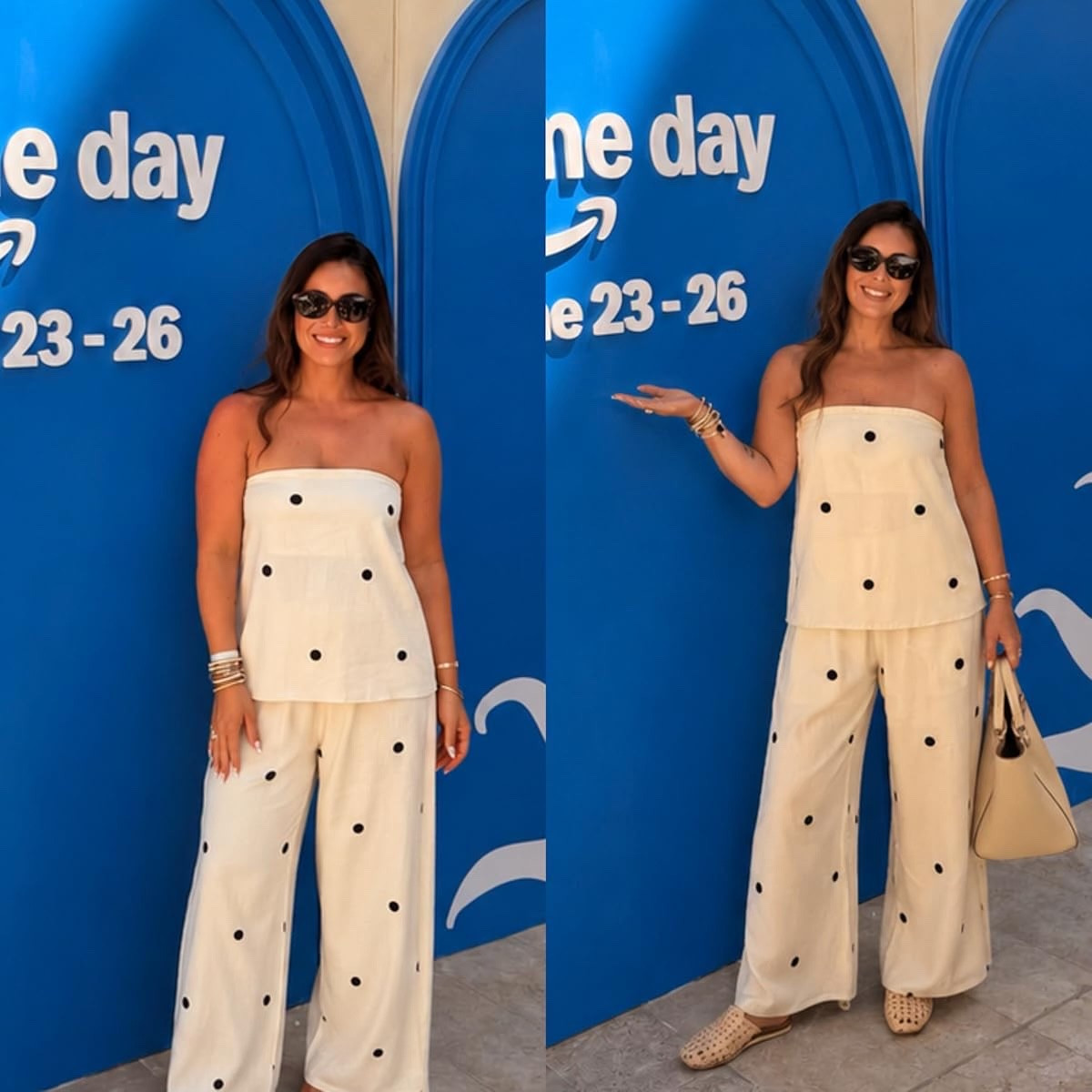 Still not over this set 🤍⚫ Chic, comfy, and one of those outfits that looks way more expensive than it is 👏 Perfect for vacation, brunch, or summer events! 

For reference I’m 5’4 140lbs and in a small🤍🖤

#MatchingSet #VacationStyle #AmazonFashion #SummerOutfit #PolkaDotTrend #OOTD #LTKFashion #NeutralStyle

#LTKootd #LTKmomlife #LTKdayinmylife
