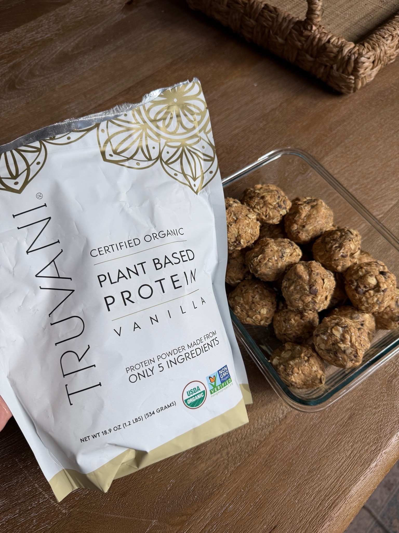Link to recipe for these protein bites! https://whatmollymade.com/peanut-butter-protein-energy-bites/

#LTKfoodie #LTKHome #LTKfitnessgoals