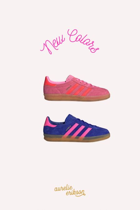 New colors in the Adidas Gazelles! 🤩 size down a whole size IMO

#LTKstyletip #LTKhome #LTKshoecrush