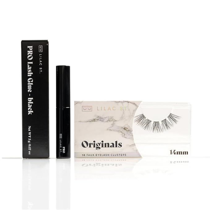 Lilac St - Original Lashes & Pro Black Lash Glue - Soft, Natural Look - Long-Lasting, Lightweight... | Amazon (US)